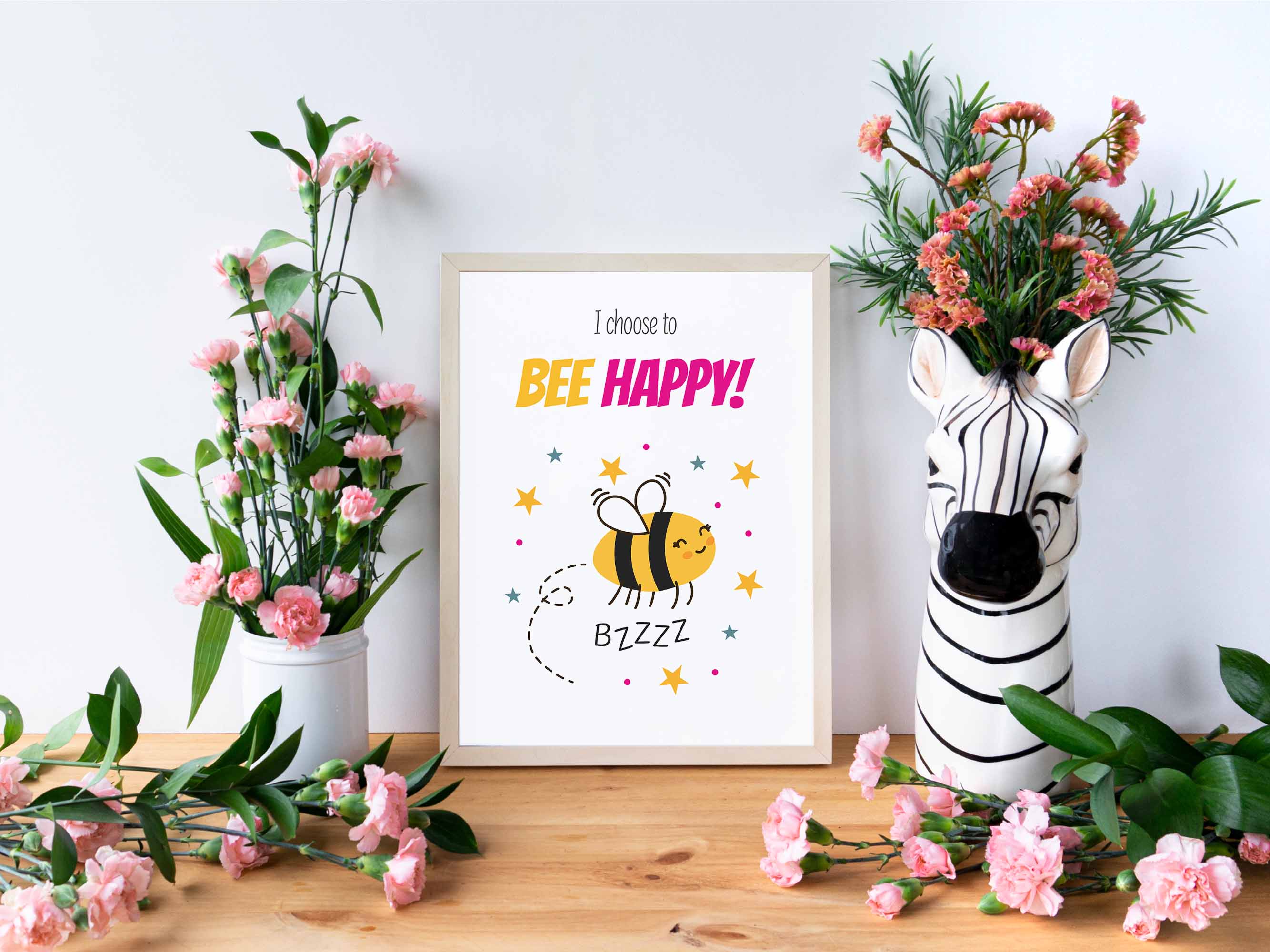 I choose to bee happy! (pdf poster)