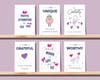 23 affirmation cards for self love, self worth and self care