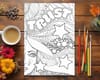  spiritual trust coloring poster for adults