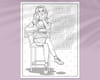 Funny adult coloring page with unmotivational, sarcastic quote.