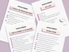 FREE PDF list of 80 printable positive affirmations organised into 8 different themes, including self-love and gratitude.