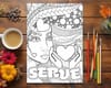  spiritual serve coloring page for adults
