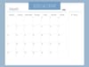 2026 Printable PDF calendar. Free Resource.